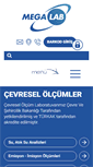 Mobile Screenshot of megalab.com.tr